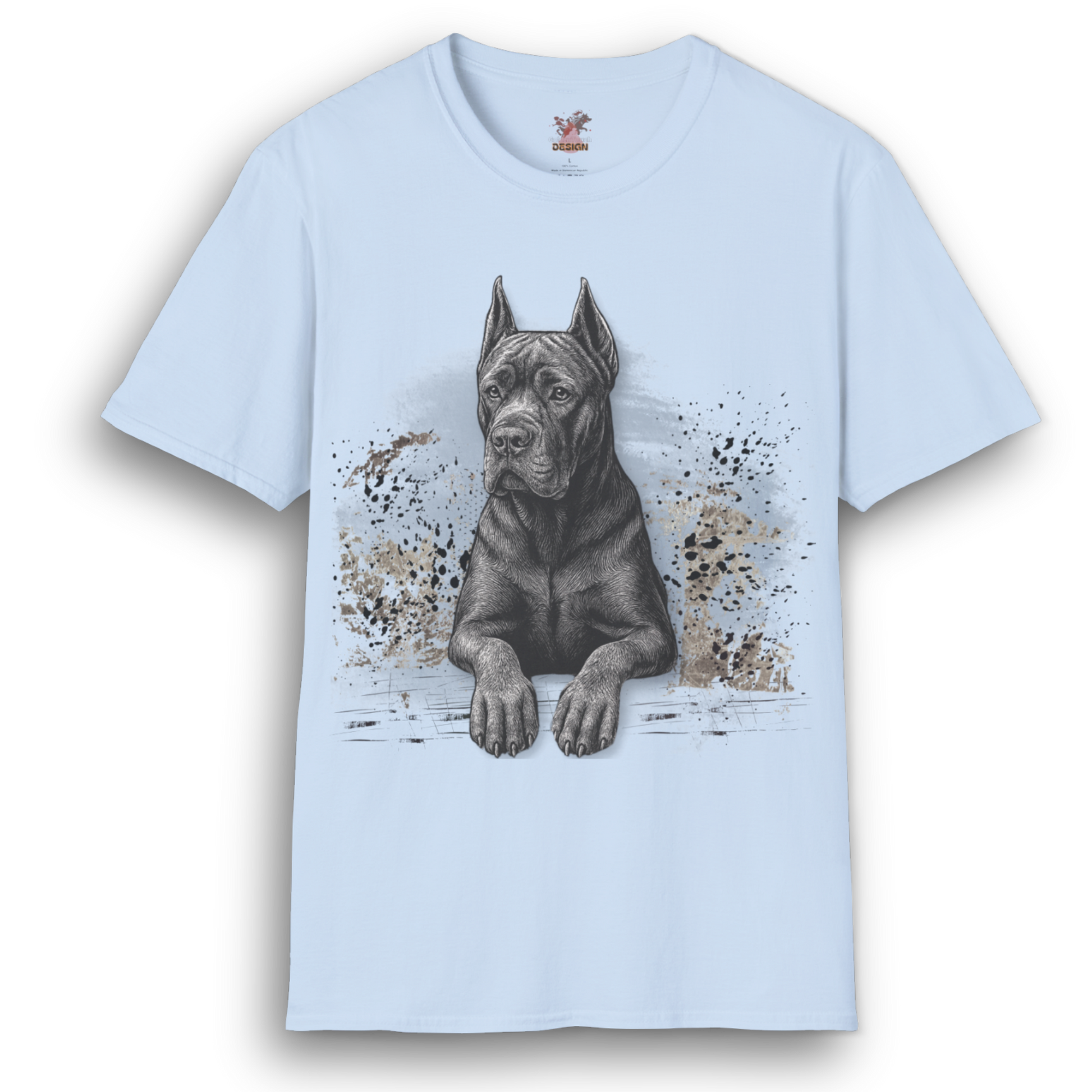 Cane Corso Sketch T-Shirt – Minimalist Dog Art | Unisex Tee