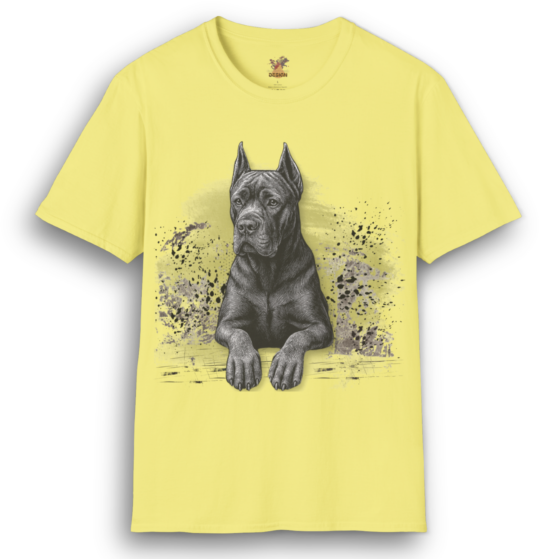 Cane Corso Sketch T-Shirt – Minimalist Dog Art | Unisex Tee