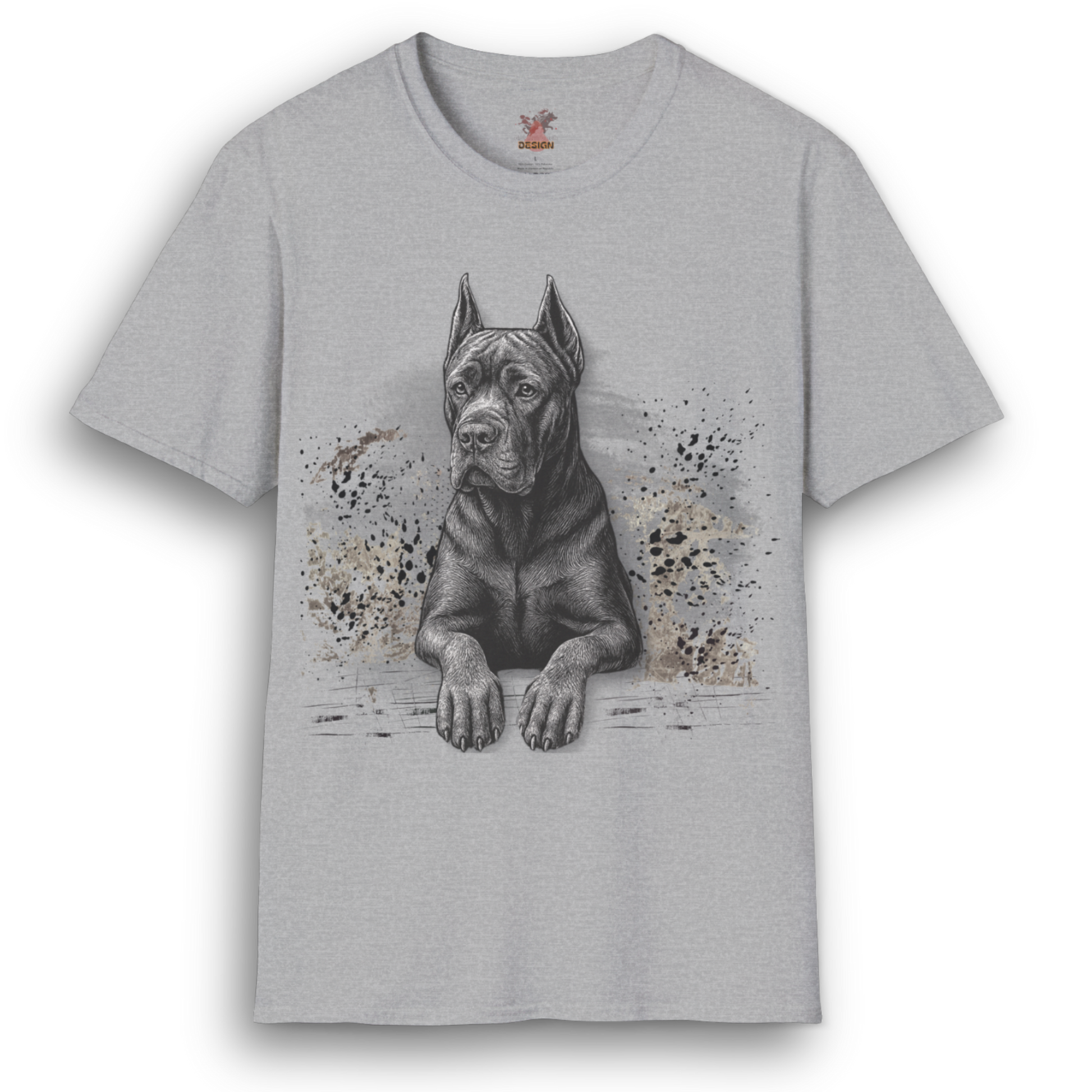 Cane Corso Sketch T-Shirt – Minimalist Dog Art | Unisex Tee