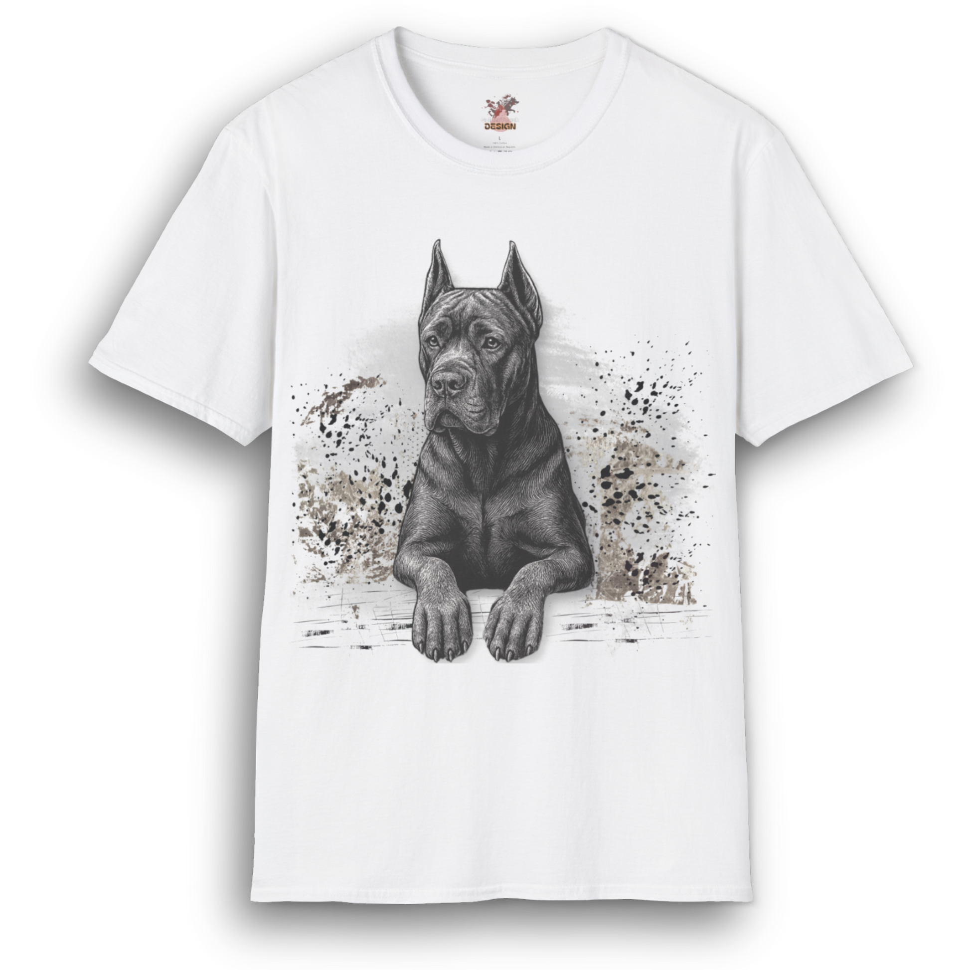 Cane Corso Sketch T-Shirt – Minimalist Dog Art | Unisex Tee
