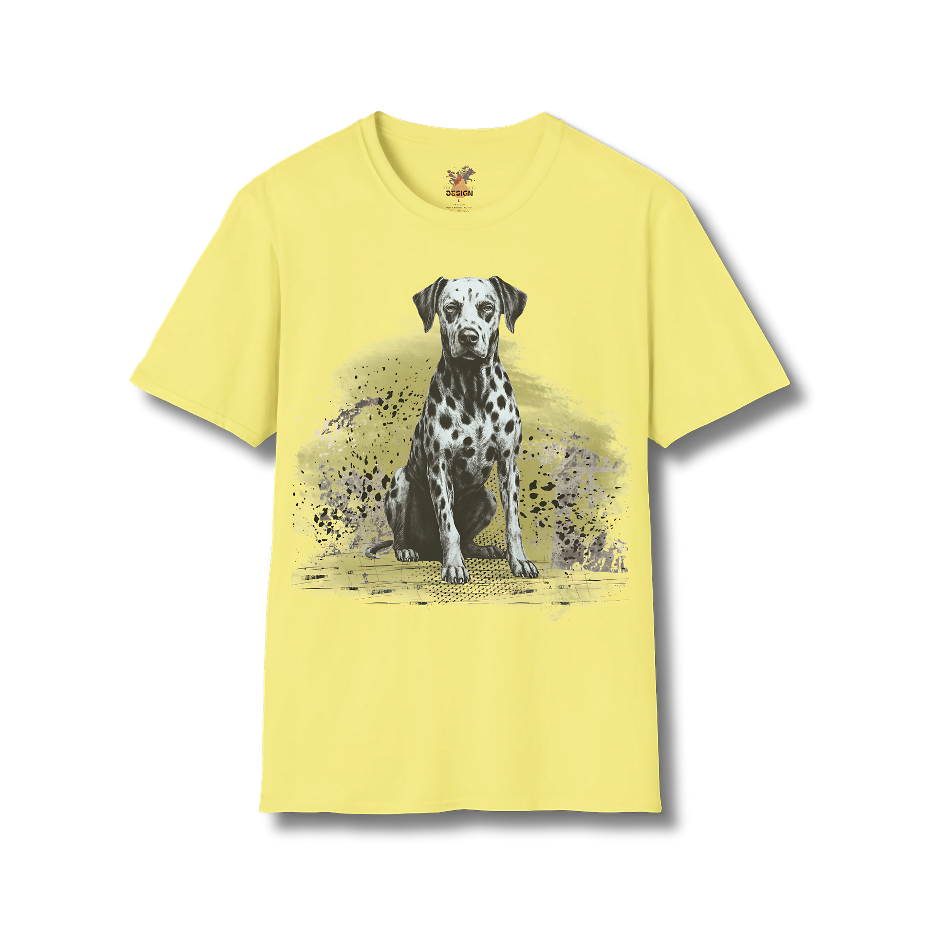 Dalmatian Ink T-Shirt – Artistic Dog Sketch Tee | Dogs in Ink Series