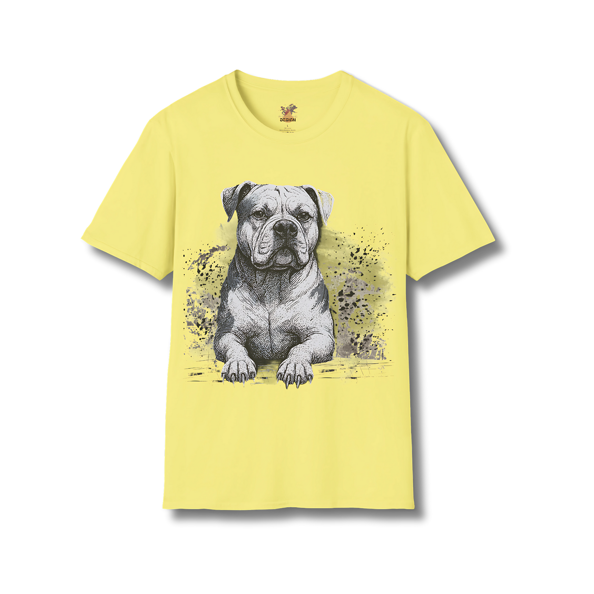 American Bulldog Ink T-Shirt – Powerful Dog Sketch Tee | Dogs in Ink