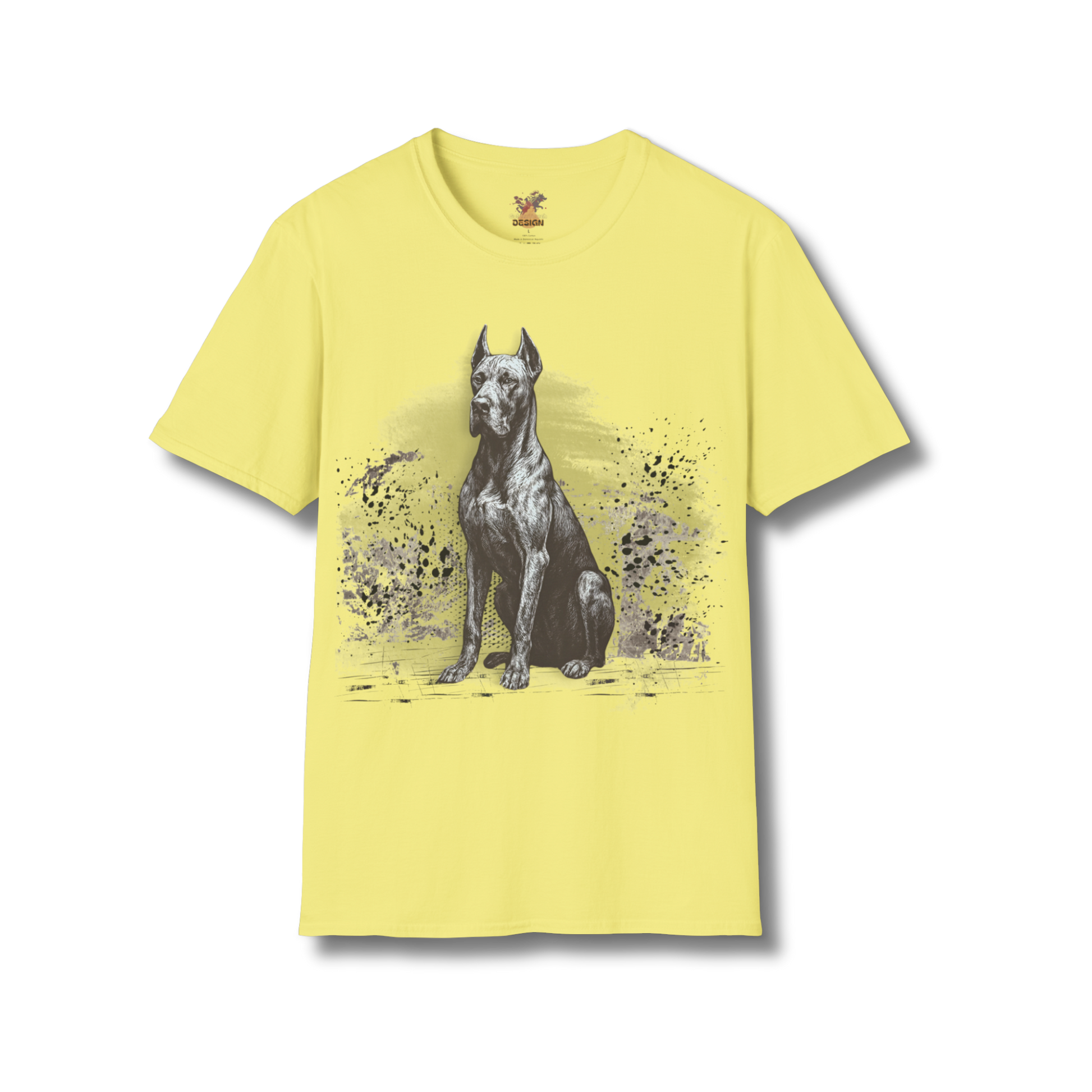 Great Dane Dog T-Shirt – Ink Sketch Tee | Dogs in Ink Series