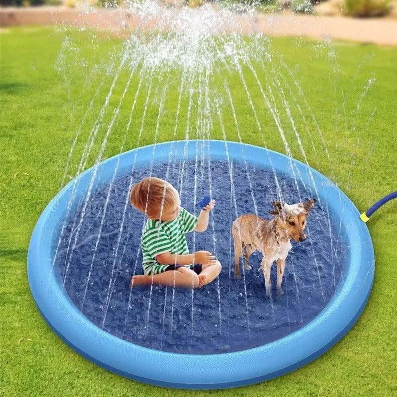 Summer Splash Fun: Kids and Pets Water Fountain GOLDENTOUCH