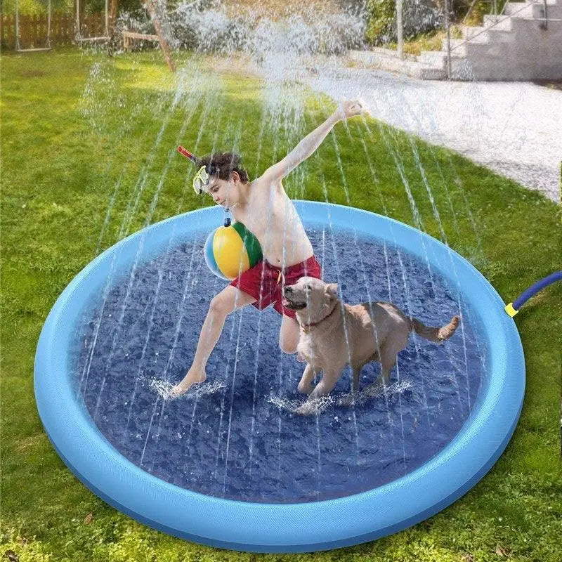 Summer Splash Fun: Kids and Pets Water Fountain GOLDENTOUCH