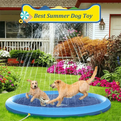 Summer Splash Fun: Kids and Pets Water Fountain GOLDENTOUCH