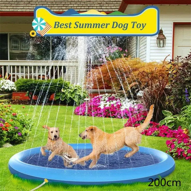 Summer Splash Fun: Kids and Pets Water Fountain GOLDENTOUCH