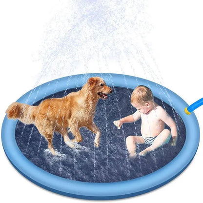 Summer Splash Fun: Kids and Pets Water Fountain GOLDENTOUCH