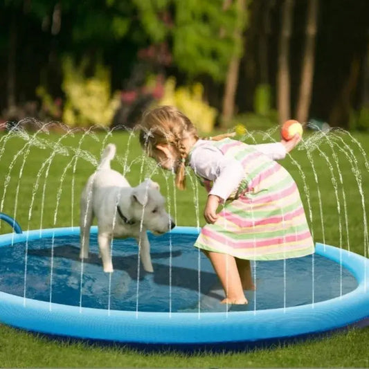 Summer Splash Fun: Kids and Pets Water Fountain GOLDENTOUCH